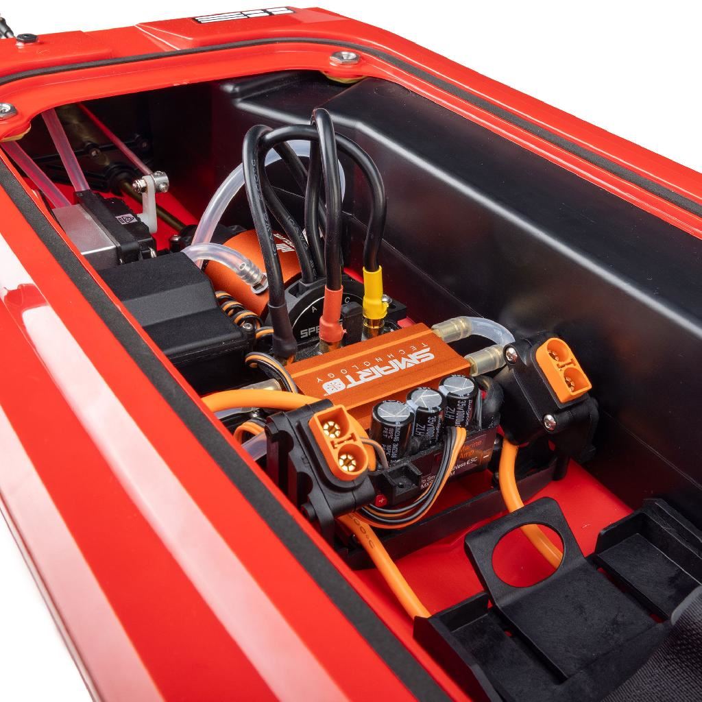 Proboat Sonicwake 36In V3 Self-Righting V-Hull Boat Rtr, Red