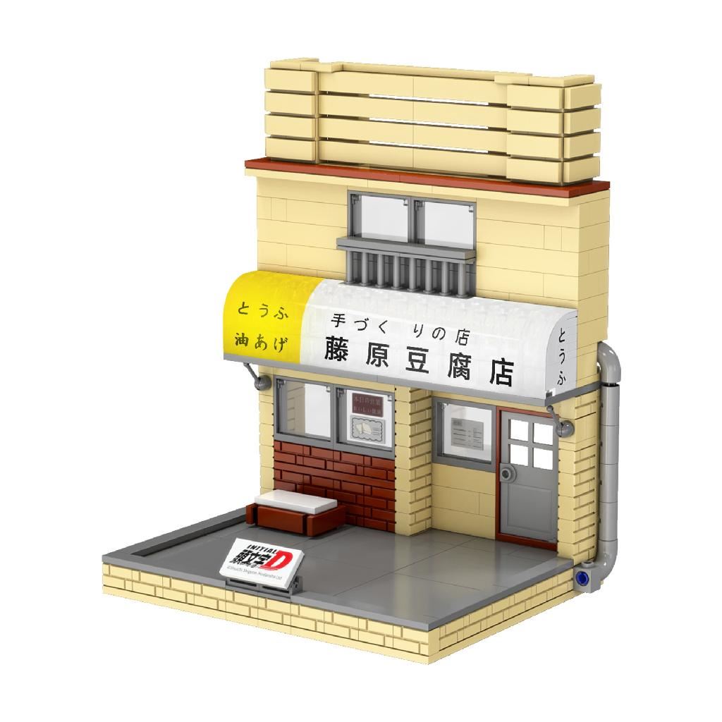 Cada Initial D Tofu Shop (Car Is Exclulded) -  414 Pcs