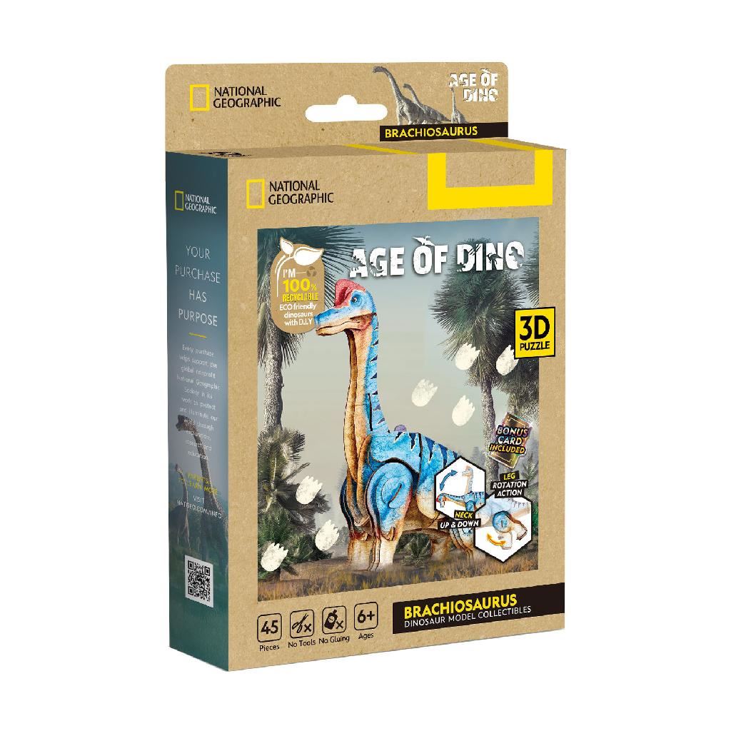Cubicfun Brachiosaurus (45 Pieces)