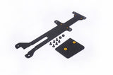 Koswork 2.0Mm Carbon Radio Plate & Esc Mount For Kyosho Optima Mid