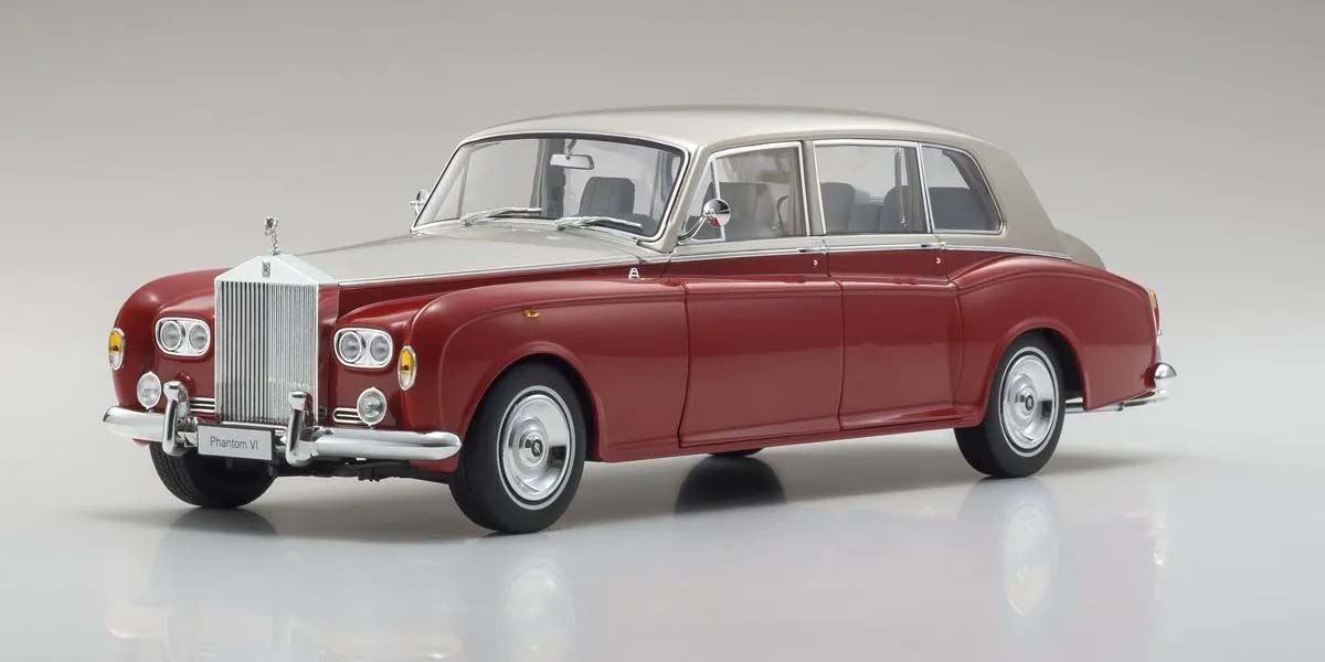 Kyosho 1:18 Rolls-Royce Phantom Vi Ewb 1968 Red-Light Beige