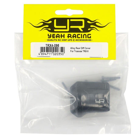 Yeah Racing Alloy Rear Diff Cover For Traxxas TRX-6