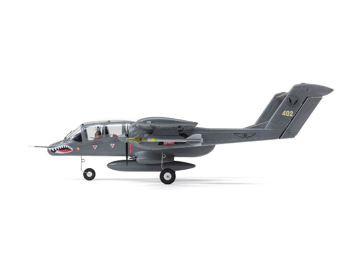 E Flite Micro Ov-10 Bronco 645Mm Bnf Basic With As3X And Safe Select