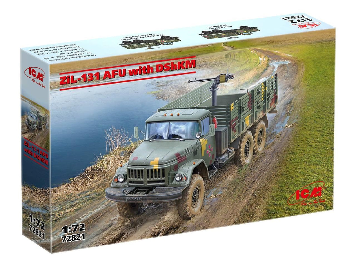 Icm Zіl-131 Afu Truck With Dshkm
