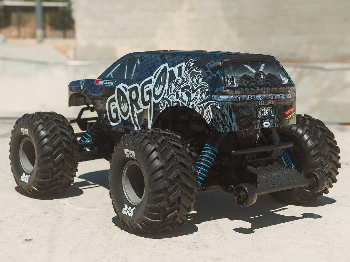Arrma 1/10 Gorgon 223S 2Wd Rtr Monster Truck, Blue/Black