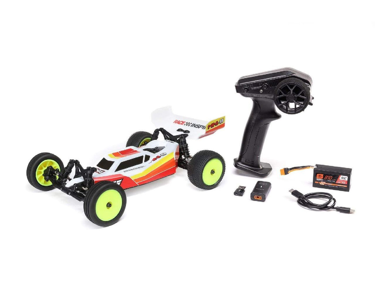 Losi 1/16 Mini-B 2WD Buggy Brushless RTR, Red