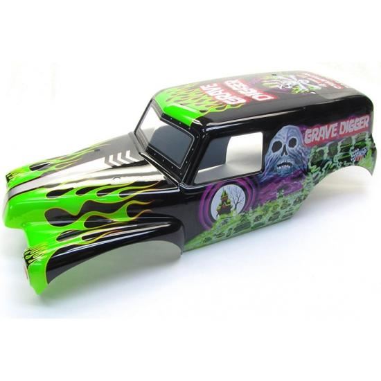 AXIAL Grave Digger Monster Truck Printed Body