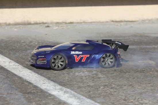 HYPER VT ONROAD RTR w/100A ESC 18KG SERVO, 2.4ghz RADIO - BLUE