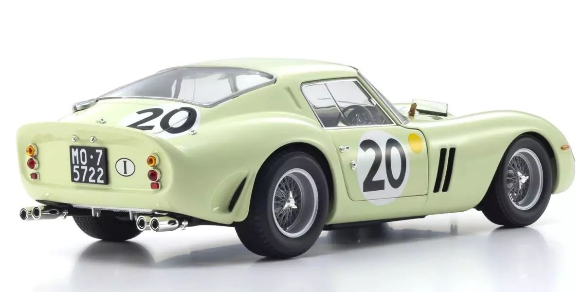 Kyosho 1:18 Ferrari 250 Gto Le Mans 24H Dnf 1962 Nr.20