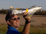 E Flite UMX F-86 Sabre 30mm EDF Jet BNF Basic with AS3X and SAFE Sel