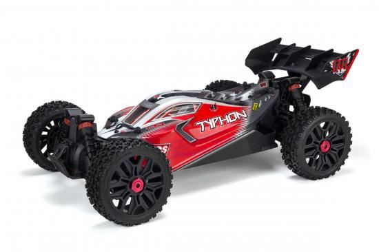 Arrma Typhon 4x4 Blx Painted Decaled Body Red