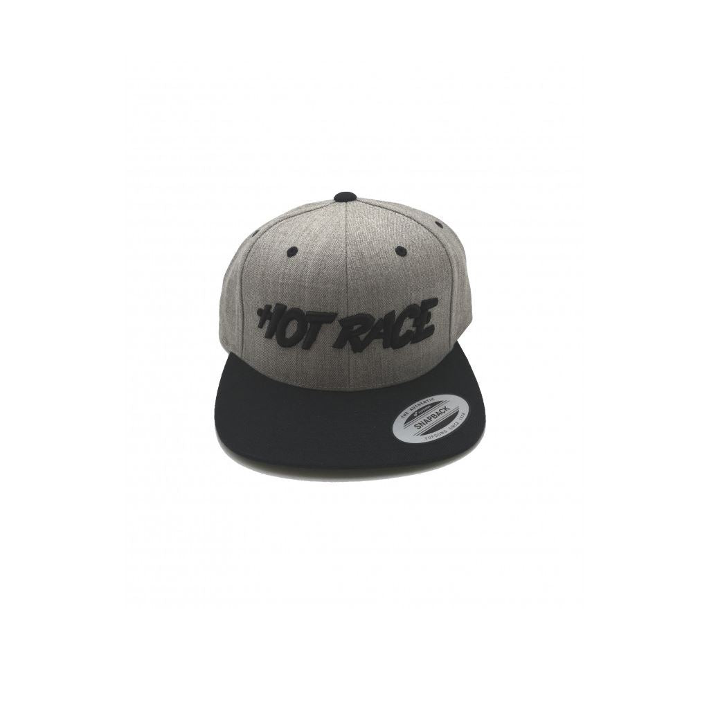 Hot Race Cap Us Style Flat Gray/Blk
