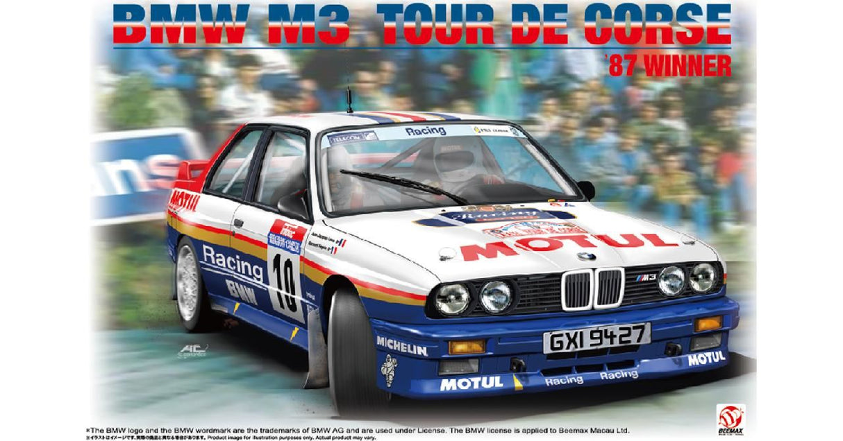 BEEMAX BMW M3 E30 tour de corse Winner s 1987