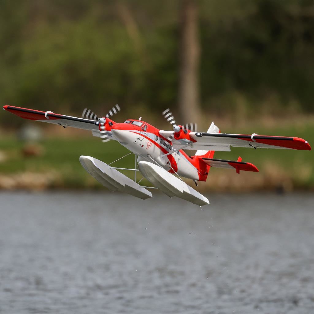 E Flite Dhc-6 Twin Otter 1.4M Bnf Basic With As3X+ And Safe Select C