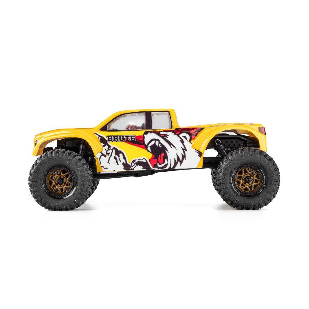 Pro-Line 1/30 Pre-Cut Brute Body, Clear: Axial Scx30