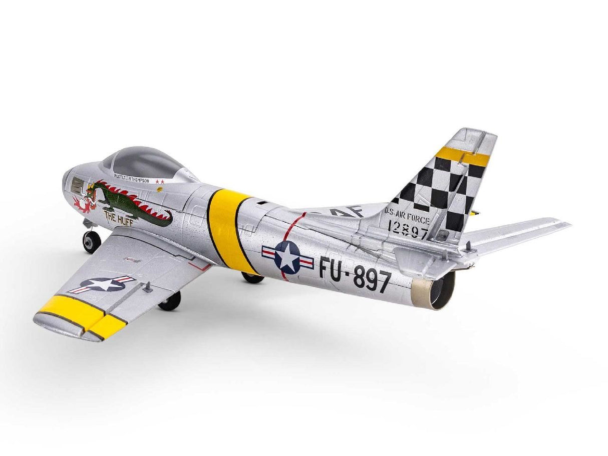 E Flite UMX F-86 Sabre 30mm EDF Jet BNF Basic with AS3X and SAFE Sel