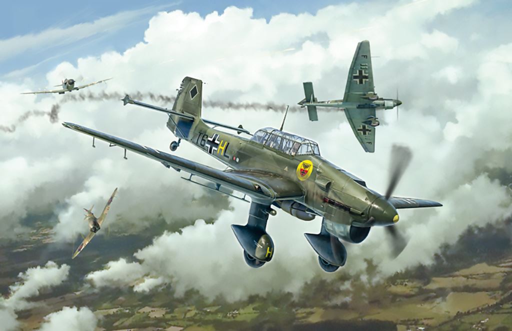 Italeri Ju-87B Stuka - Battle of Britain 80th