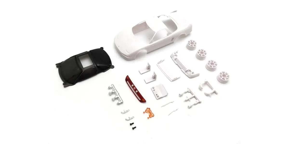 Bodyshell Honda Nsx Kyosho Mini-Z + 2Wd Rims (White Body)