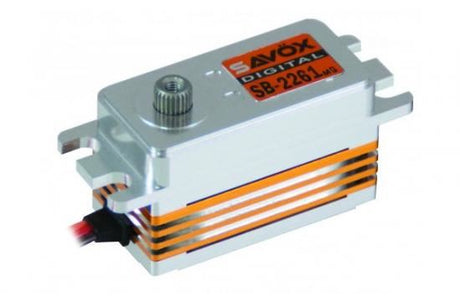 SAVOX CNC LOW PROFILE B/LESS DIGITAL SERVO 10KG/0.076s@6.0V