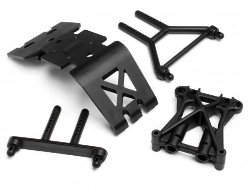 HPI Skid Plate/Shock Tower Set