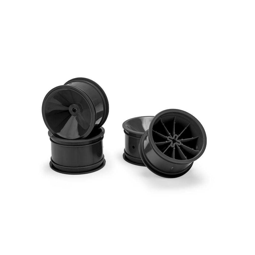Mono Rc10 B2 B3 2.2 Rear (3/16) Wheel Blk + Offset