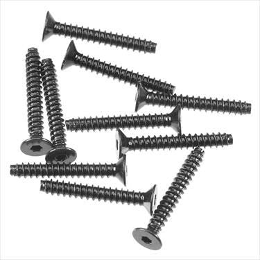 AXIAL Hex Socket Tapping Flat Head Blk M2.6x18mm