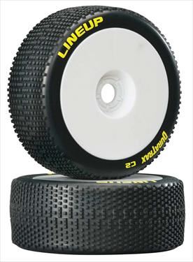 DURATRAX Lineup 1/8 Buggy Tire Mounted (2)