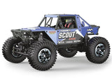 Scout-24 Flux 1/24Th Rock Crawler - Blue