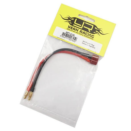 Yeah Racing 4mm Plug w/ T-Plug Connector Wire 15cm