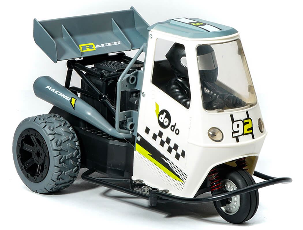E-Zee Rc 1/16 Tricycle Rtr With Light,Sound,Exhaust Function