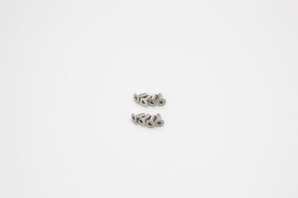 Titan Hex Flat Head Screws M3X8Mm (8) Kyosho