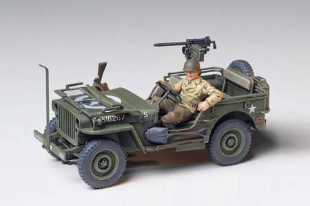 Tamiya 1/35th Jeep Willys Mb 1/4-Ton Truck