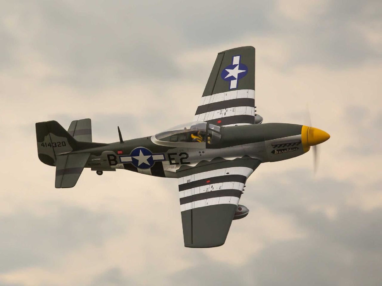 Hangar 9 P-51D Mustang 20Cc Arf, 69.5In