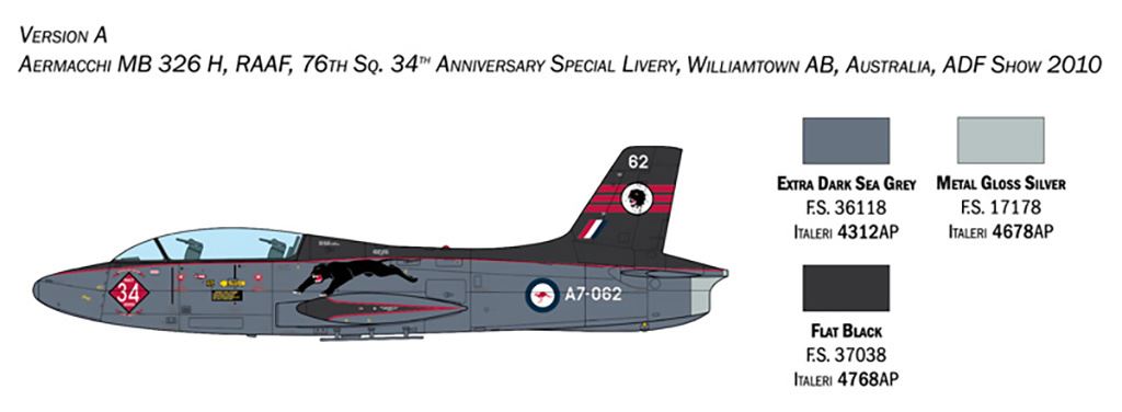 Italeri Aermacchi MB 326
