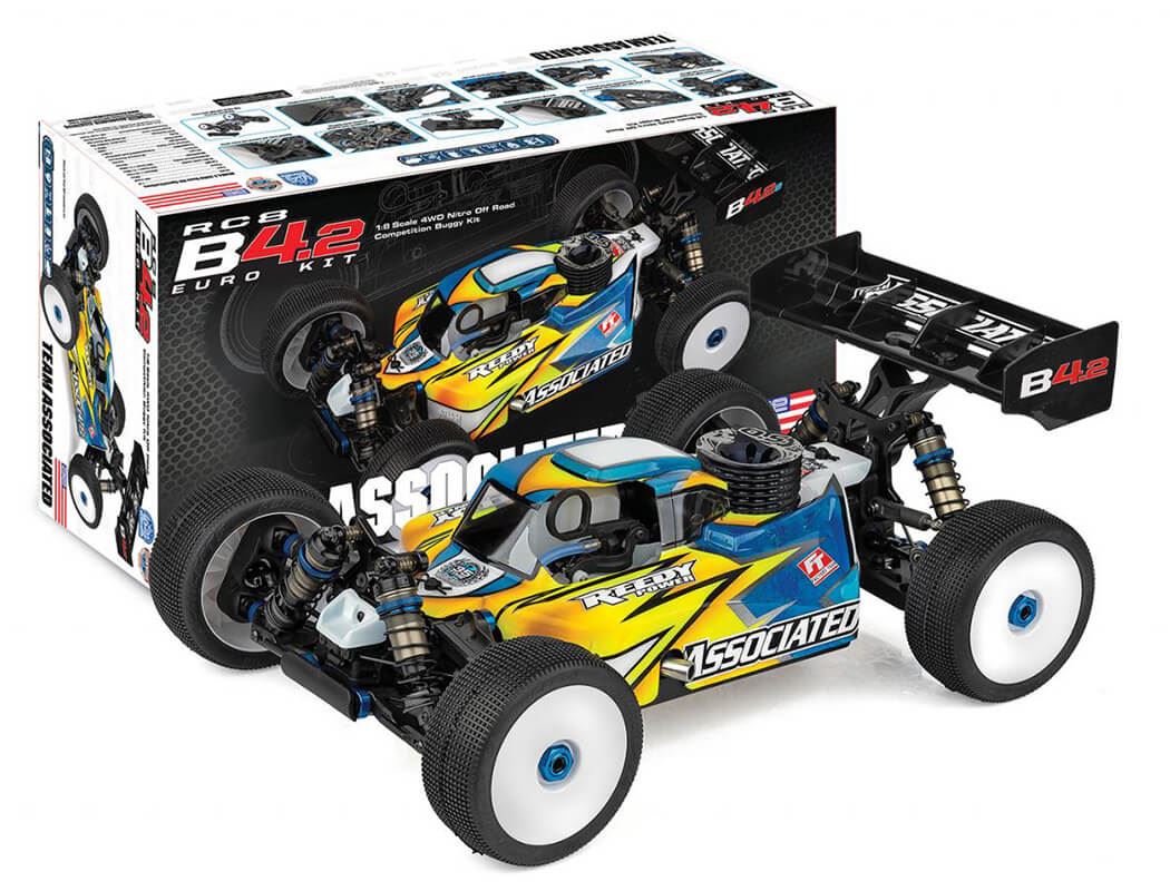Team Associated Rc8B4.2 Team Kit 1/8 Nitro Buggy Euro Edit