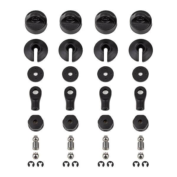 TEAM ASSOCIATED RIVAL MT8 SHOCK PARTS SET