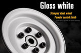 GMADE 1.9 SR03 BEADLOCK WHEELS (GLOSS WHITE) (2)