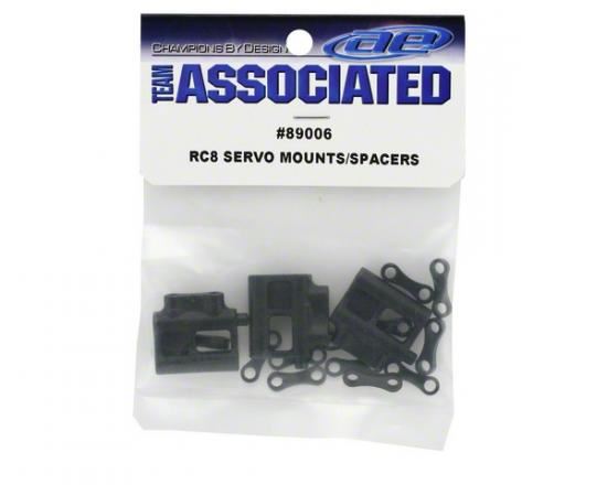 Team Associated RC8 Servo Mounts/Spacers