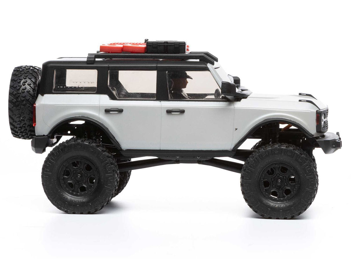 Axial 1/24 SCX24 2021 Ford Bronco 4WD Truck Brushed RTR, Grey