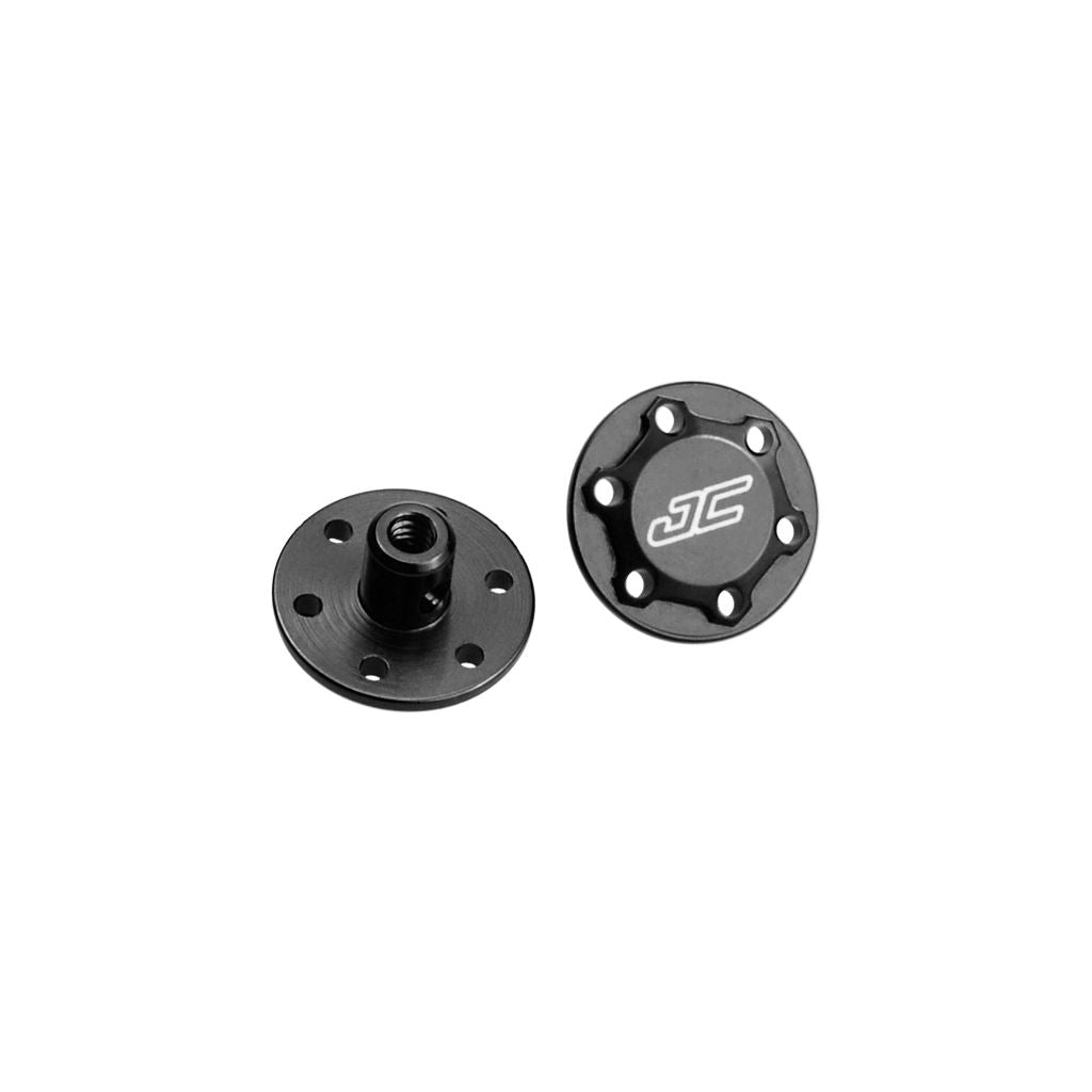JConcepts-RC10 Finnisher Wing Buttons-Black