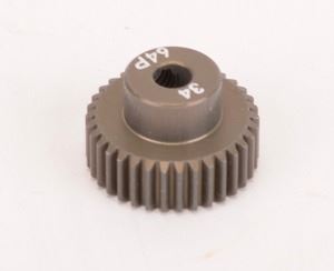 Core RC Pinion Gear 64DP 34T (7075 Hard Alloy)