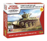 Zvesda Soviet Light Artillery Tank Bt-7А