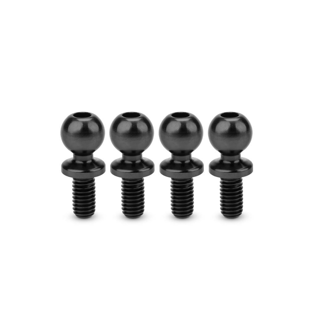Jci 5.5 X 6Mm Revolved Ti Ball-Stud Black 4Pc