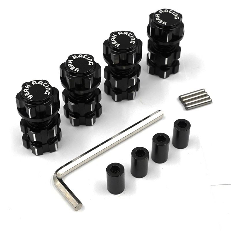 Yeah Racing Aluminum 17mm Hex Adaptor 10mm Offset (5mm Shaft / 2.5mm Pin) Traxxas