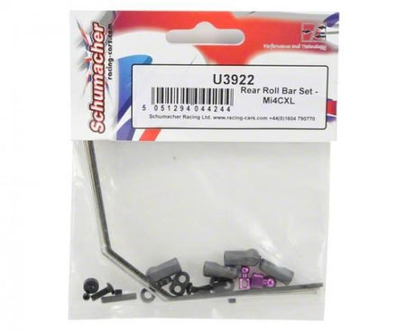 Schumacher Rear Roll Bar Set - Mi4CXL