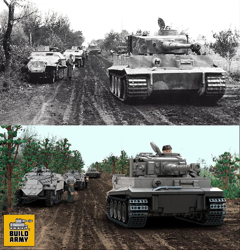 Build Army Tiger 1 Grey