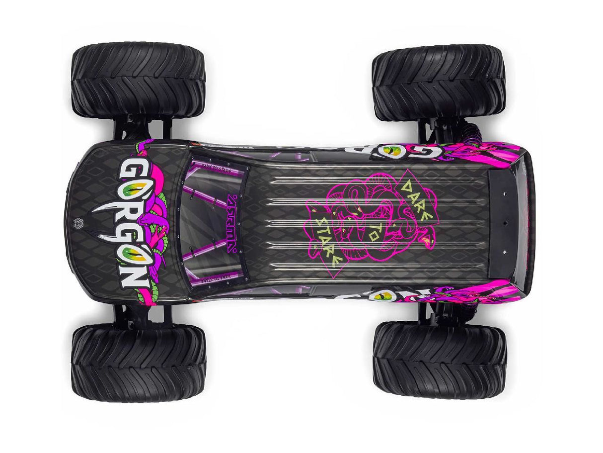 Arrma 1/10 Gorgon Mega 550 2Wd Mt With Battery & Charger Purple