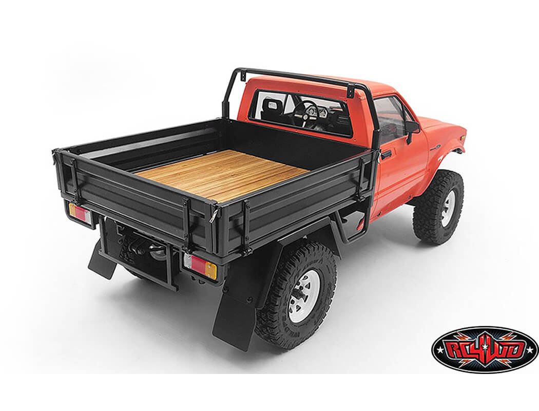 RC4WD KOBER REAR BED W/ MUD FLAPS FOR TF2 MOJAVE BODY (BLACK)