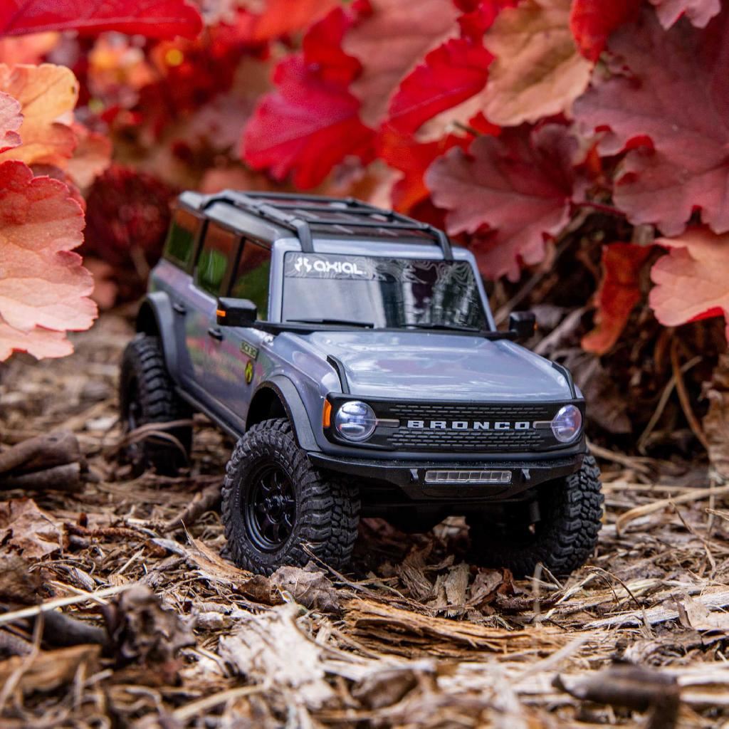 Axial 1/30 Scx30 Ford Bronco 4X4 Rtr Rock Crawler Grey