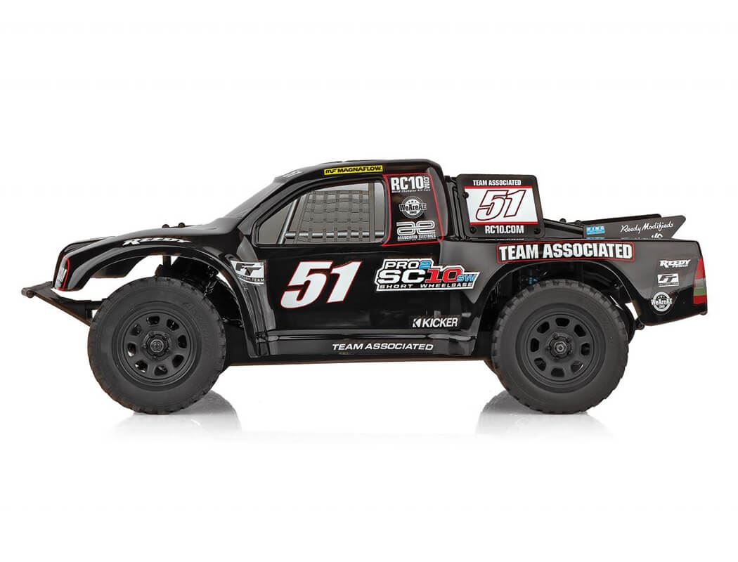 Team Associated Pro2 Sc10Sw Short Course Truck Rtr - Black